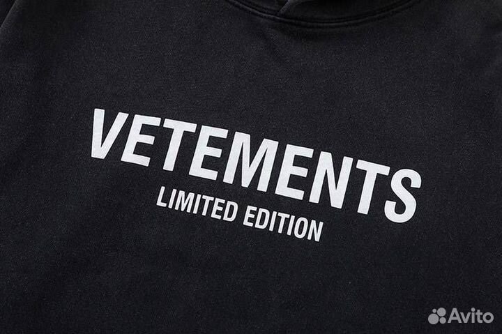 Худи Vetements толстовка