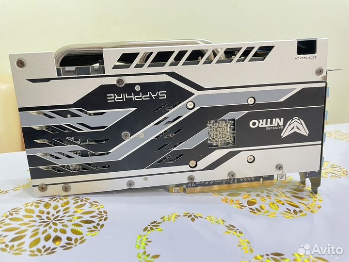 Видеокарта rx580 8gb sapphire nitro+