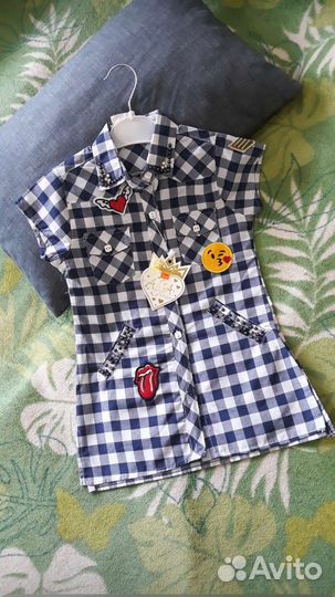 Рубашка на девочку новая
