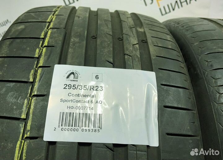 Continental SportContact 6 295/35 R23 94Y