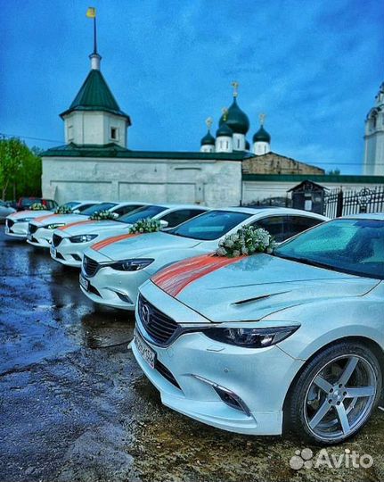 Свадебный кортеж Mazda 6 new