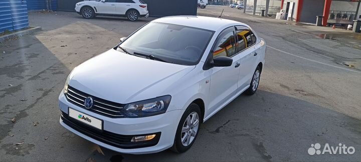 Volkswagen Polo 1.6 AT, 2017, 151 000 км