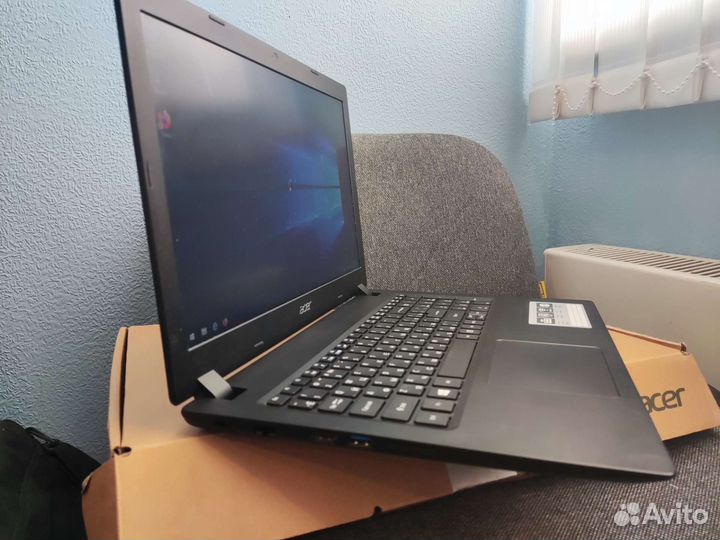 Новый мощный тонкий Acer Amd/DDR4 8GB/SSD 256GB