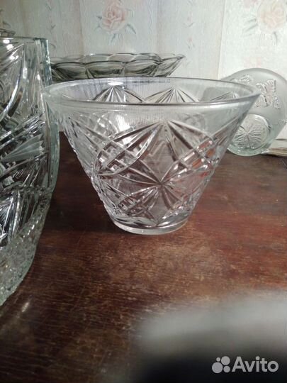 Вазы хрустальные. СССР