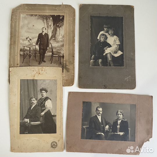 Дореволюционные старинные фотокарточки