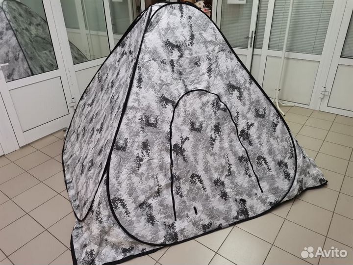 Палатка Автомат зимняя утепленная 2,4х2,4х1,7