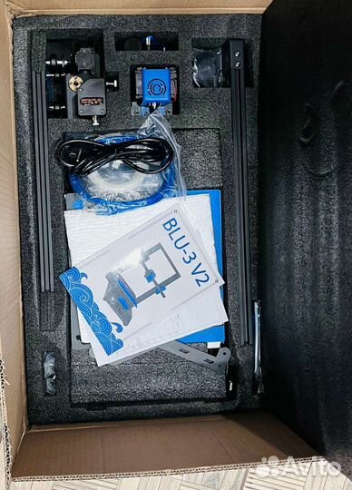 3d принтер blu-3 v2