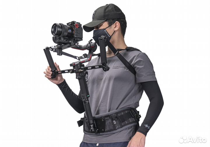 Двойные облегчённые рукоятки с жилетом Tilta