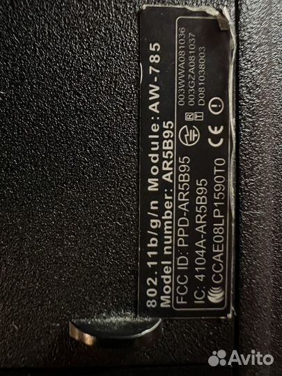 Asus K50IN Ноутбук notebook PC без аккумулятора