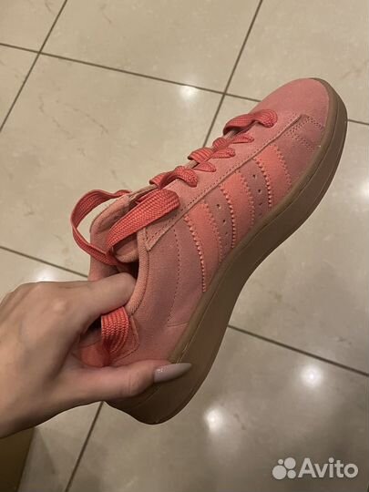 Adidas campus 00s коралловые (coral)