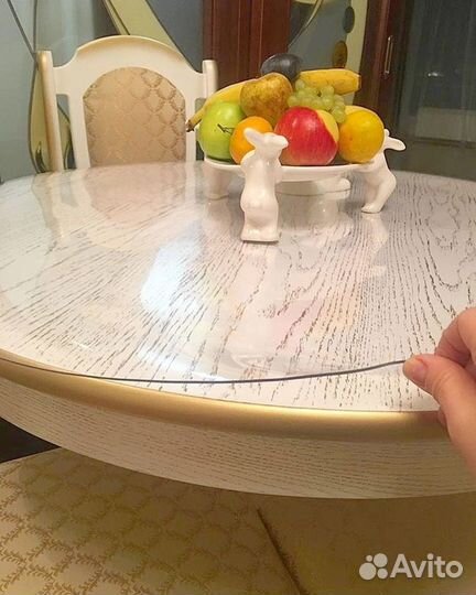 Пленка силиконовая защитная на стол (скатерть)