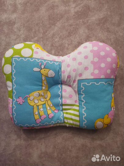Подушка ортопедическая детская для новорожденных