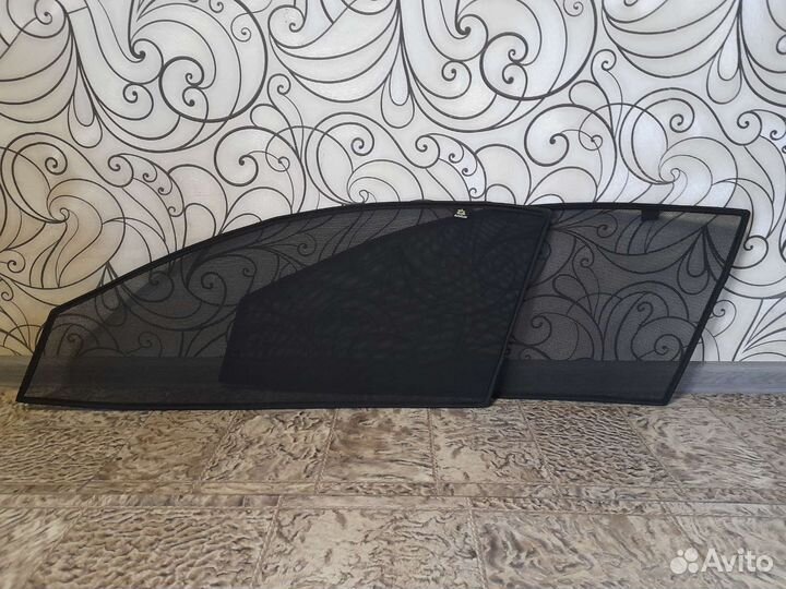 Шторки на боковые передние стекла хендай солярис