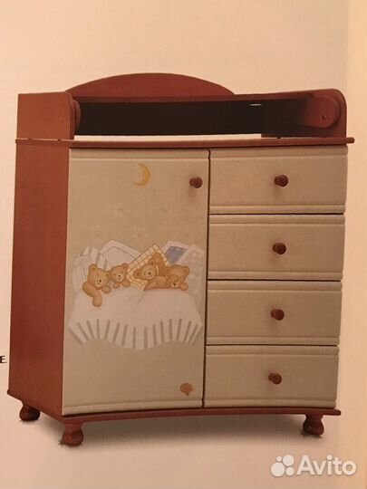 Мебель из натурального дерева, детская. Греция