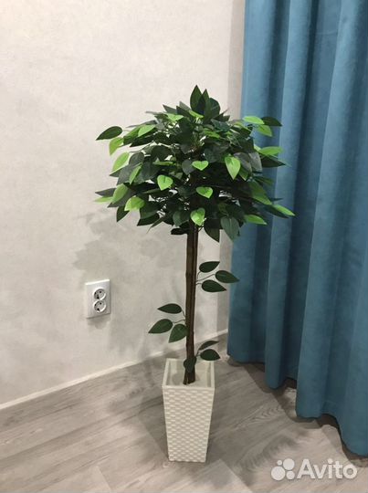 Искусственное дерево Фикус, искусственное растение
