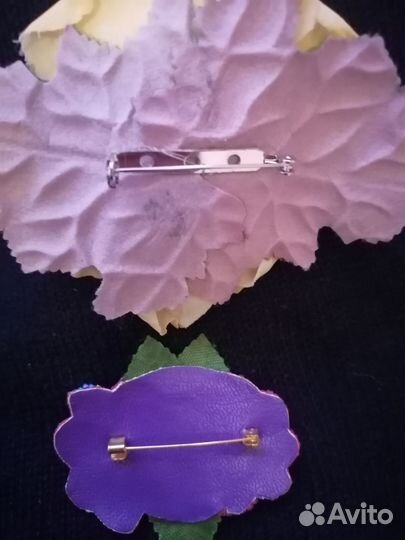 Брошки винтажные