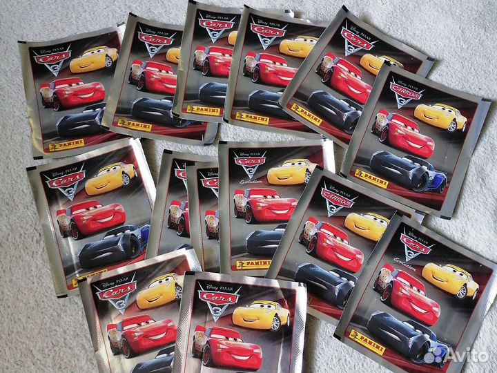 Наклейки Panini, в ассортименте