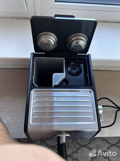 Кофеварка delonghi ECP 33.21 черный