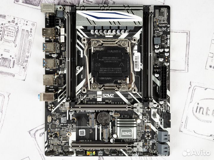 Комплект E5-2637v3 + 2011-V3/V4 + DDR4 8+8 Gb