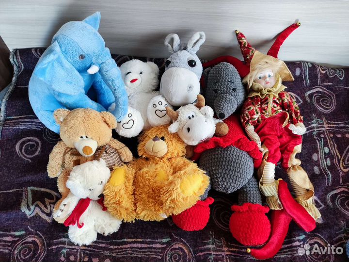 Мягкие игрушки пакетом