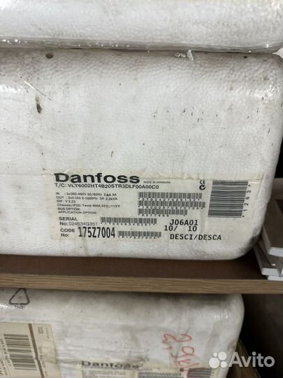 Преобразователь частоты Danfoss VLT