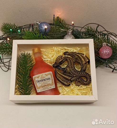 Набор из мыла с драконом символом года 2024