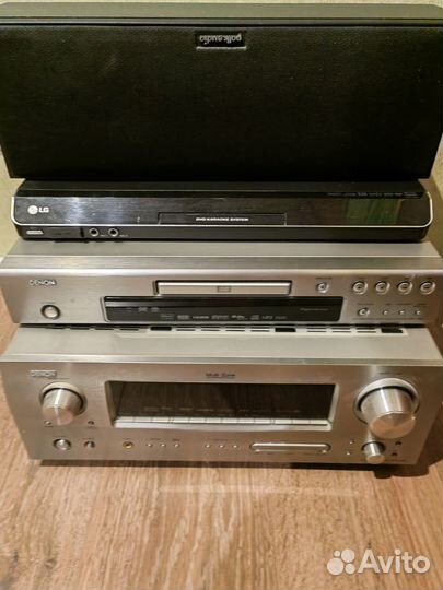 Сабвуфер, проигрыватель Denon