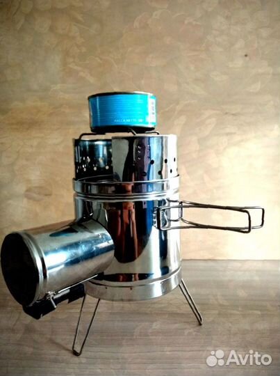 Печь туристическая турбопечка пс 1500 Т