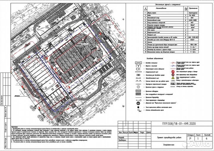 Разработка ппр, ппр пс (ппрк), ТК, под