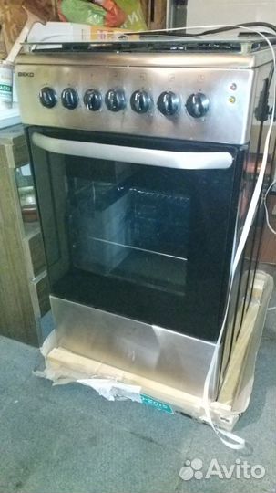 Плита б/у газово-электрическая