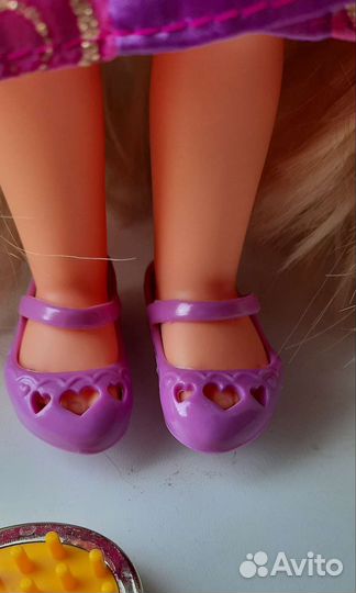 Кукла Рапунцель со светящимися волосами