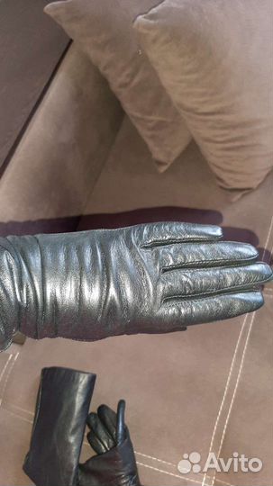 Кожанные перчатки