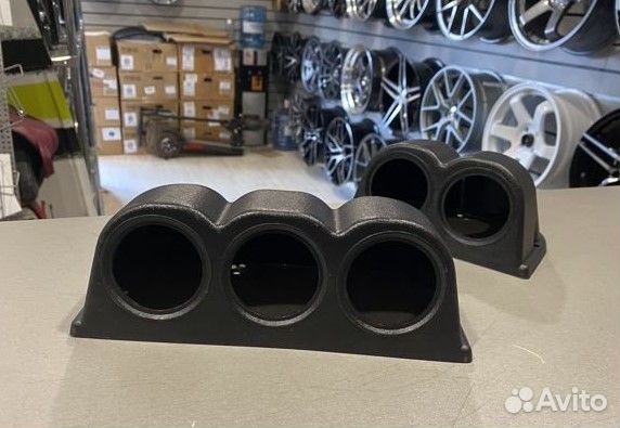 Подиум под 3 датчика 60мм тройной