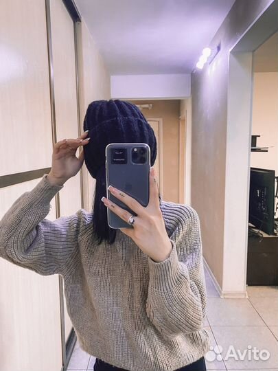 Шапка женская вязаная