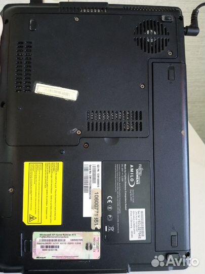 Ноутбук fujitsu siemens