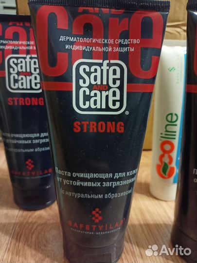 Очищающая паста для рук, крем