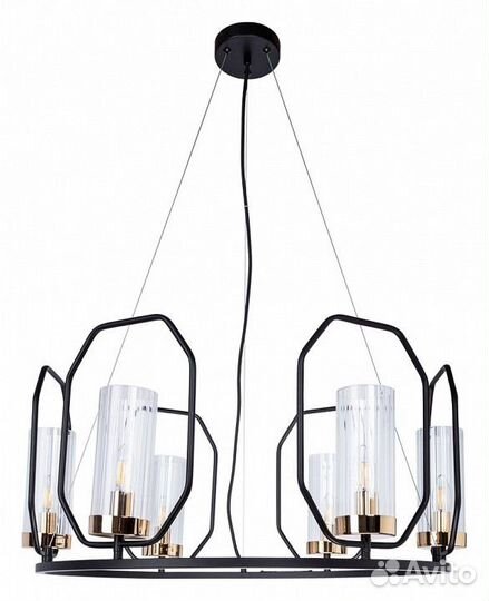 Подвесная люстра Arte Lamp Celaeno A7004SP-6BK