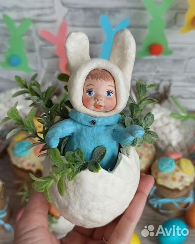 Ватная игрушка