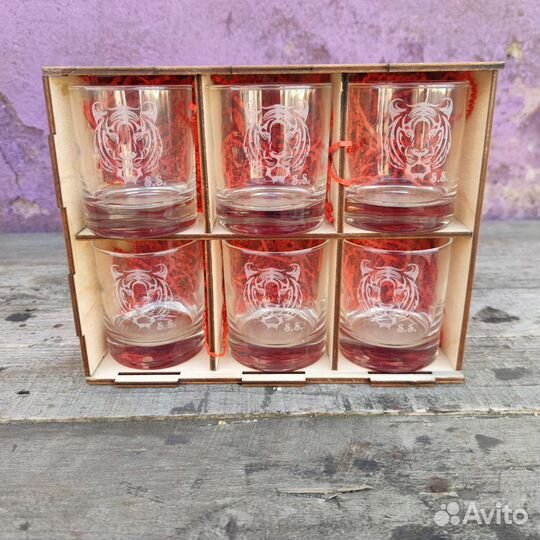 Бокалы с гравировкой любой надписи