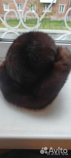 Шапка норковая женская 56