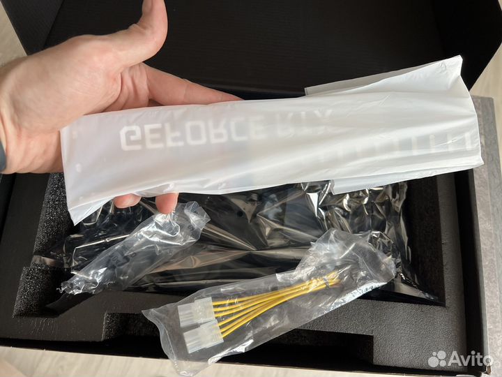 Коробка от видеокарты Palit Gamerock rtx 3080 ti
