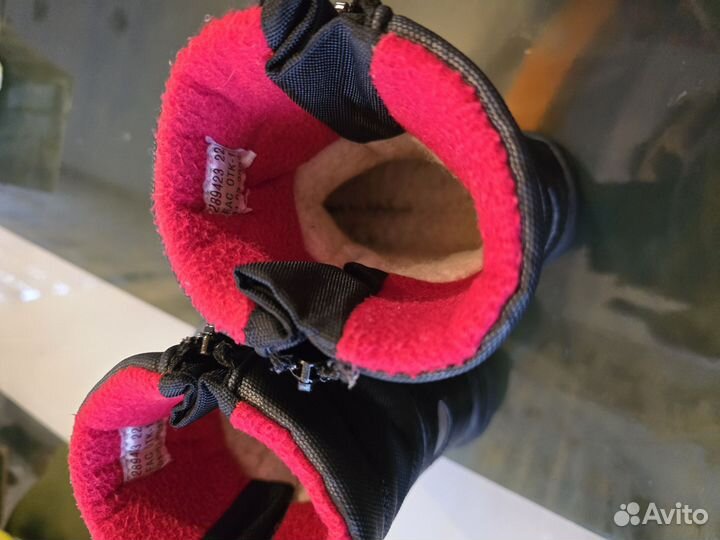 Ботинки зимние 22