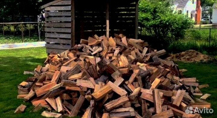 Дрова березовые наколотые