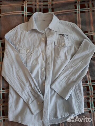 Рубашка, рост 128-134, в отличном состоянии