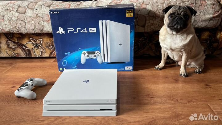Sony ps4 Pro 7218 (3 ревизия) White