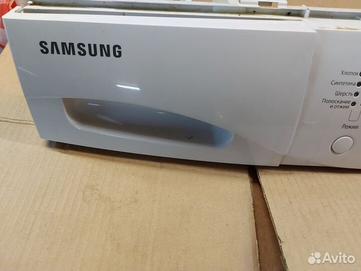 Панель управления стиральной машины samsung
