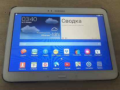 Рабочий планшет Samsung Galaxy Tab 3 10.1 GT-P5210