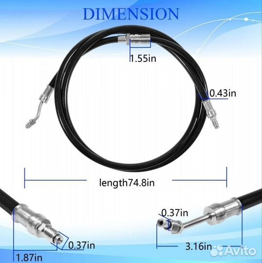 Volvo penta 21721550 шланг гидронасоса