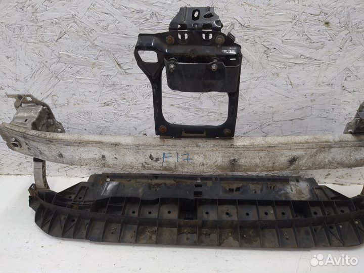 Передняя панель крепления облицовки (телевизор) Peugeot 208 рест. (2015-2019) 2016