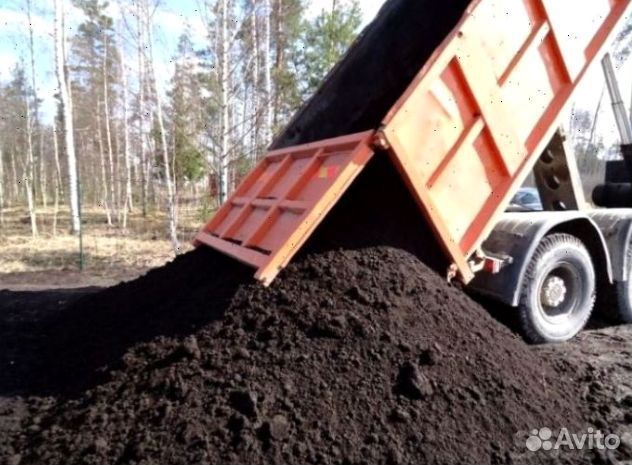 Земля плодородная Для посадки торф чернозём